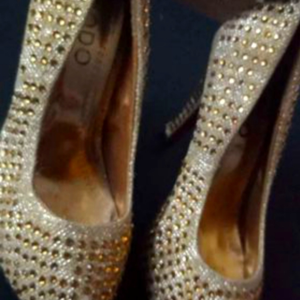 Rhinestone Heels